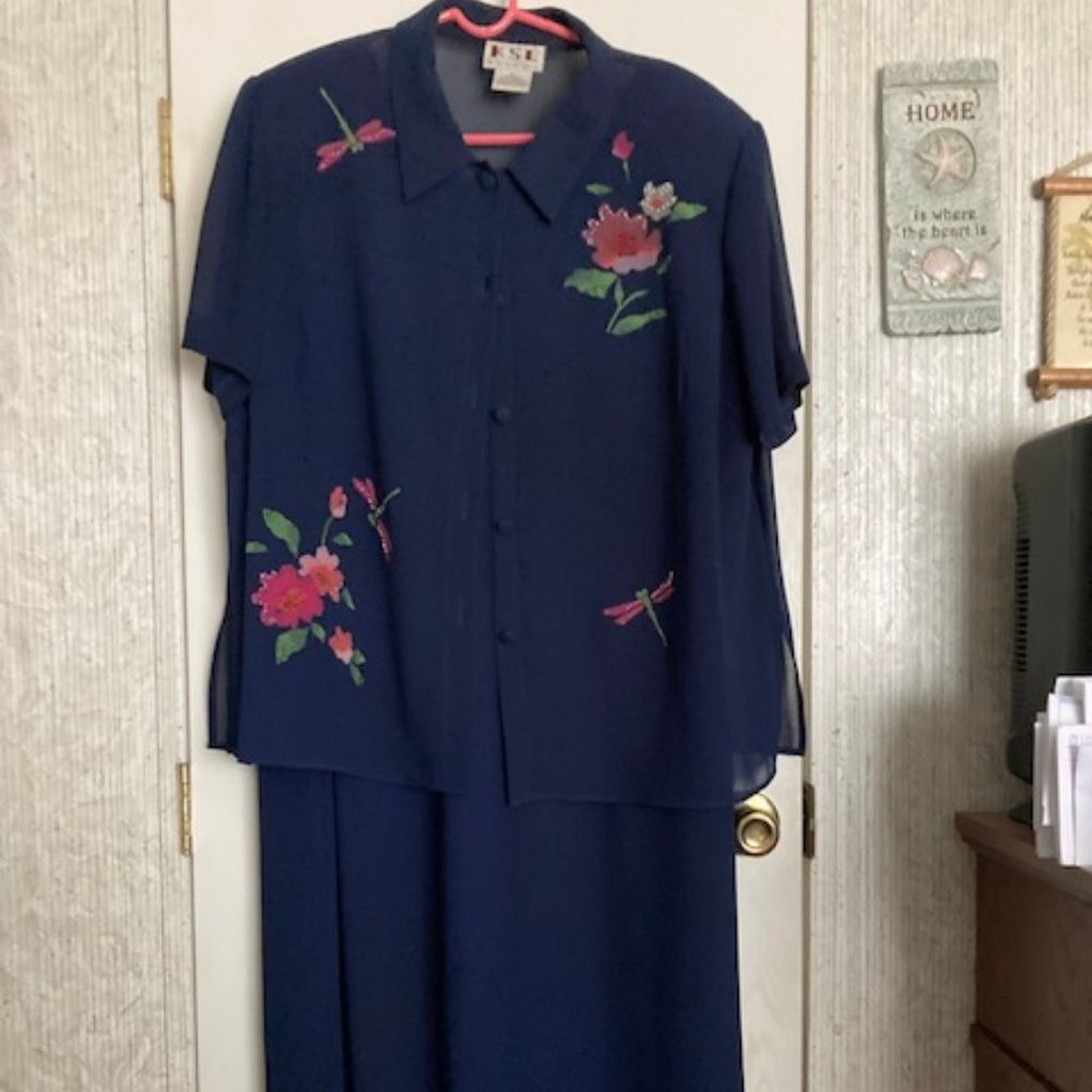Dress with jacket